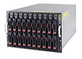 SuperBlade SBE-710E-D32, 10x HS Server Blades, InfiniB/GB Ethernet Switch, KVM, CMM,7U RM,1620W(1+1)