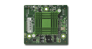 SuperBlade AOC-IBH-XDS, Mezzanine HCA, Single 4x DDR 20Gbps ports, Support both IB & 10G