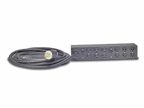 Rack PDU, Basic, 2U, 30A, 120V, (12)5-20