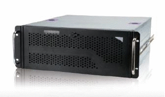 In-Win R400, Black 4U RM, 3x 5.25"/2x 3.5" Ext + 3x 3.5" Int Bays, 350W P.S