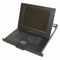 LZS Black 15" LCD Display, w/Keyboard Drawer