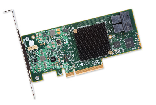 Broadcom SAS 9300-8i, LP 8-CHs, 12Gb/s PCI-e SAS3 HBA