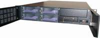 AIC RMC2M2-9i-0S, 2U RM, 4x HS SCSI+1x 5.25"+1x 3.5" Exposed, 460W P.S.