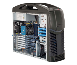Supermicro CSE-732G-500, Game Mid-Tower, 3x 3.5" Int+2x 5.25"+1x 3.5" Ext Bays, 500W