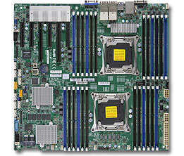 Super X10DRC-T4+, 2x E5-2600v4/22C, Video, 4x 10GB/X540 LAN, 8x SAS3(LSI3108)+R, IPMI, DDR4(3TB)