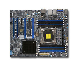 Super X10SRA-F, 1x E5-2600v4/22C, 7x PCI-e,Video, 2x GB/i210 LAN,10x SATA3(C612)+R,IPMI,DDR4(512GB)