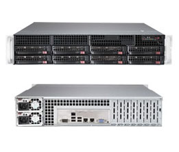 Super 6028R-TRT,2x E5-2600v4, 6xPCIe,Video,2x 10G/X540 LAN,8x HS SATA3(C612)+R,IPMI,D4(2TB),2U/R740W
