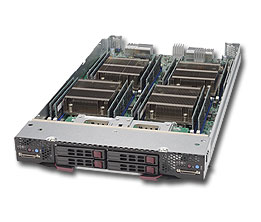 SuperBlade SBi-7228R-T2F2,Twin Node,2xE5-2600v4,Video,2xIB+2xGB/i350,2x HS 2.5" SATA3,IPMI,D4(512GB)