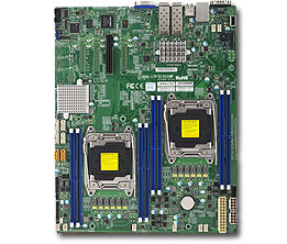 Super X10DRD-LTP, 2x E5-2600v4/22C, Video, 2x 10GB/SFP+ LAN, 6x SATA3(C612)+R, IPMI, DDR4(1TB)