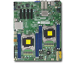 Super X10DRD-iTP, 2x E5-2600v4/22C, Video, 2x 10GB/SFP+ LAN, 10x SATA3(C612)+R, IPMI, DDR4(1TB)