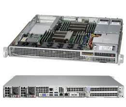 Super 1028R-WMR, 2x E5-2600v4, WIO, Video, 2x GB/i350, 2x Int 2.5" SATA3(C612),IPMI,D4(2TB),1U/R400W