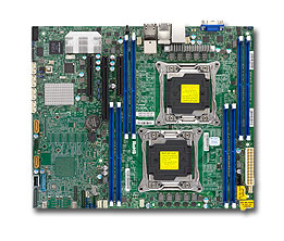Super X10DRL-iT, 2x E5-2600v4/22C, Video, 2x GB+2x10G/X540, 6x SATA3+R, IPMI, DDR4(1TB)
