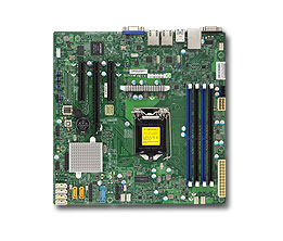 Super X11SSL, E3-1200v5 or i3, 3x PCI-e, Video, 2x GB/i210 LAN, 6x SATA3+R, D4(64GB), mATX