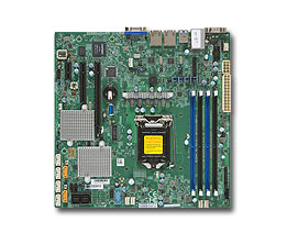 Super X11SSL-CF, E3-1200v5 or i3,3x PCI-e,Video,2x GB/i210 LAN,8x SAS3(LSI3008)+R,IPMI,D4(64GB),mATX