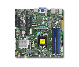 Super X11SSZ-F, E3-1200v5 or i3/i5/i7, Video, HD Audio, 2x GB/i210, 4x SATA3+R,IPMI,DDR4(64GB),mATX