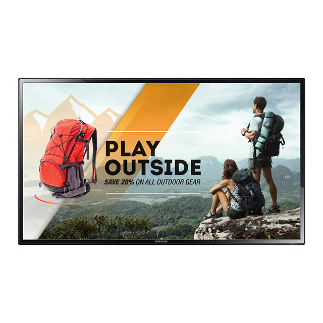 Samsung ME-C Series ME40C 40 inch 5000:1 8ms Composite/Component/VGA/DVI/HDMI/DisplayPort/RJ45/USB L