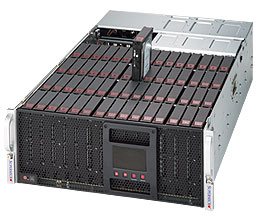 Super 6048R-E1CR60L,2x E5-2600v4,Video,SIOM Card,60x HS 3.5" SAS3(LSI3008/IT),IPMI,D4(3TB),4U/R2000W