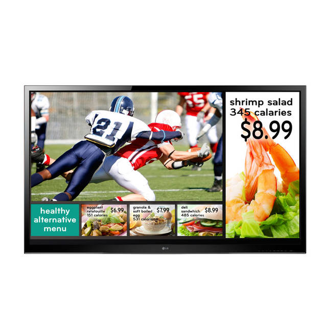 LG Electronics EzSign 55LS460E 55 inch Widescreen 2,000,000:1 Composite/Component/HDMI/USB LED LCD H