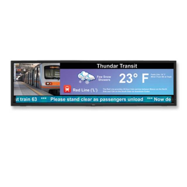 NEC X431BT 43 inch Large Screen 3000:1 8ms DVI/DisplayPort/HDMI/RJ45 LCD Monitor(Matte Black), w/ Sp