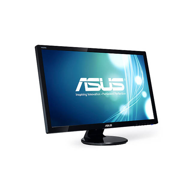 Asus VE278Q 27 inch WideScreen 2ms 10,000,000 :1 VGA/DVI/HDMI/DisplayPort LCD Monitor, w/ Speakers (