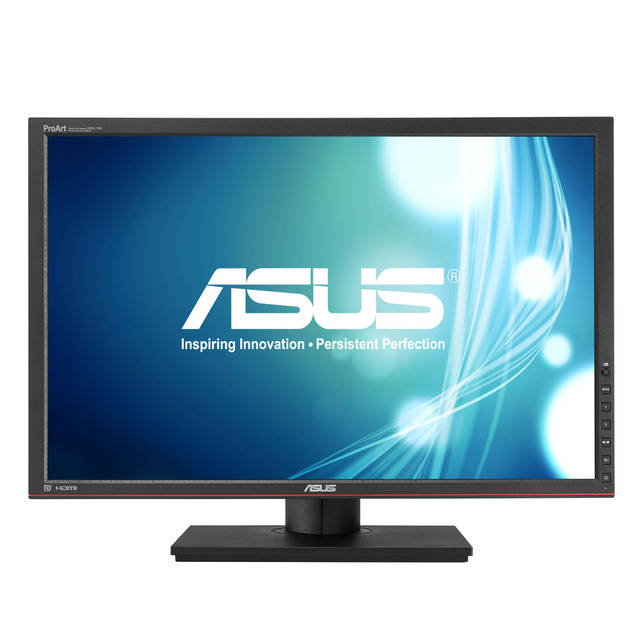 Asus PA249Q 24.1 inch Widescreen 80,000,000:1 6ms VGA/DVI/HDMI/DisplayPort/USB LED LCD Monitor (Blac