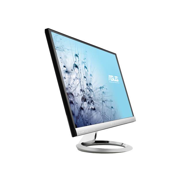 Asus MX239H 23 inch Widescreen 80,000,000:1 5ms VGA/HDMI LED LCD Monitor, w/ Speakers (Silver&Black)