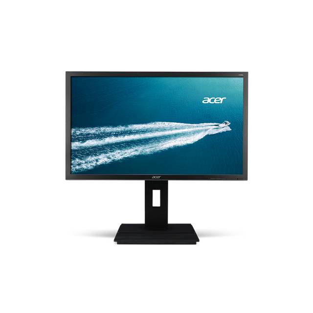 Acer B246HYL Bymdpr 24 inch Widescreen 100,000,000:1 6ms VGA/DVI/DisplayPort LED LCD Monitor, w/ Spe