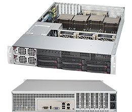 Super 8028B-TR4F, 4x E7-4800/8800v4, Video, 2x GB/i350, 6x 3.5" HS SATA+R, IPMI, DDR4(4TB),2U/R1400W