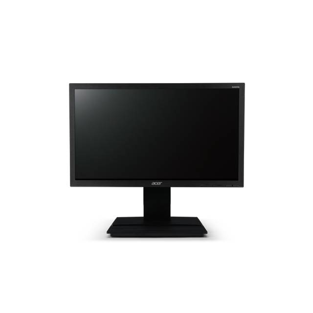 Acer B206HQL ymdh 19.5 inch Widescreen 100,000,000:1 5ms VGA/DVI LED LCD Monitor, w/ Speakers (Dark