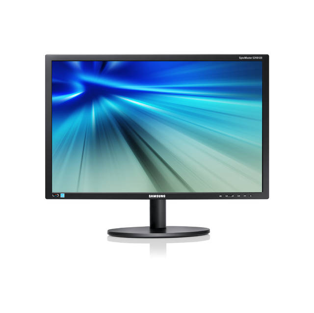 Samsung S19B420M 18.5 inch Widescreen 1,000:1 5ms VGA/DVI Business LED LCD Monitor, w/ Speakers (Mat