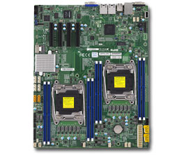 Super X10DRD-iT, 2x E5-2600v4/22C, Video, 2x 10GB/X540 LAN, 10x SATA3(C612)+R, IPMI,DDR4(1TB)