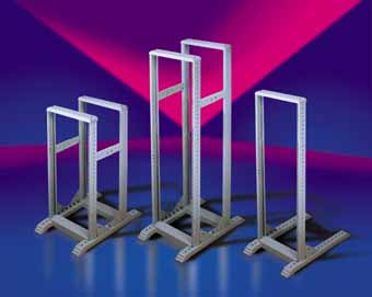RACK-31U-FR, 31U Frame Rack, 22" Deep, Black