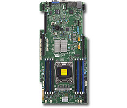 Super X10SRG-F, 1x E5-2600v4/LGA2011, PCI-e,Video, 2x GB/i350 LAN, 10x SATA3(C612)+R, IPMI,DDR4(1TB)