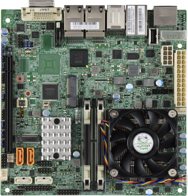 Super X11SSV-M4, E3-1515M v5/4C8T, DVI-I+HDMi, HD Audio, 4x GB LAN, 4x SATA3+R, D4(32GB), mATX