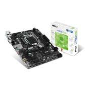 MSI H110M ECO LGA1151/ Intel H110/ DDR4/ SATA3&USB3.1/ A&GbE/ MicroATX Motherboard
