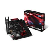 MSI Z170I GAMING PRO AC LGA1151/ Intel Z170/ DDR4/ SATA3&USB3.1/ M.2&SATA Express/ WiFi/ A&GbE/ Mini