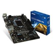 MSI B250M PRO-VH LGA1151/ Intel B250/ DDR4/ SATA3&USB3.1/ M.2/ A&GbE/ MicroATX Motherboard