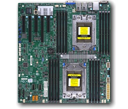 Supermicro H11DSi-NT, 2x AMD 7002/Socket SP3, VGA, 2x 10GB/X550, 10x SATA3, 2x NVMe, IPMI,DDR4(2TB)