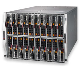 SuperBlade SBE-820C-822,20x HS Dual or 10x Quad Blades,2x10G/1G and 1x 100G Switch,CMM,8U RM,8x2200W