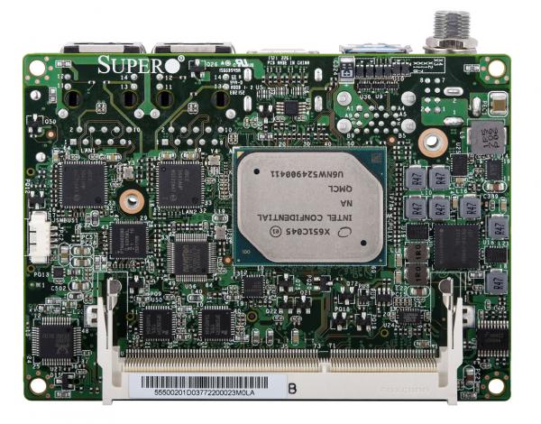 Supermicro A2SAP-E, Atom-E3940(4-Core), Video, HD Audio,2x GB/i210iT,1x SATA3,HDMi,DDR3(8GB) SO-DIMM