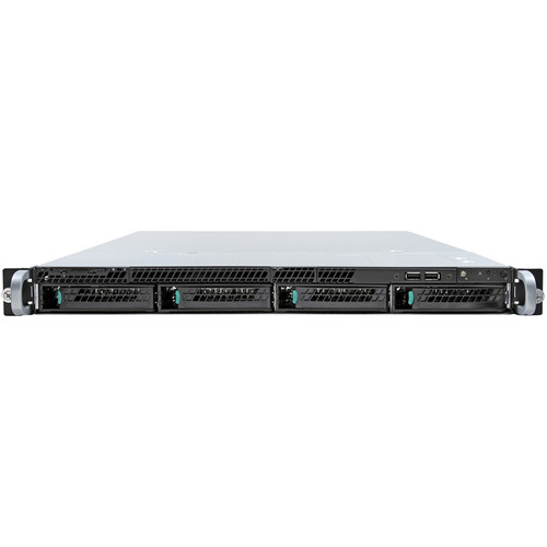 Intel® R1304SPOSHORR,1x LGA3647,VGA,2x GB,4x HS 3.5" or 2.5" SAS3+R/1xInt Bays,IPMI,D4(64GB),1U/450W