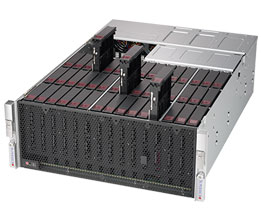 Super 5049P-E1CR45H, 1x LGA3647, Video, 2x GB/i210,45x HS SAS3(3108/HW Raid),IPMI,D4(1TB),4U/R1600W