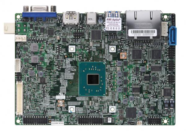 Super X11SAN-WOHS, Intel N4200/6W/4C, Video, HD Audio  & HDMi, 2x GB LAN, 1x SATA3, D3L(8GB) SO-DIMM