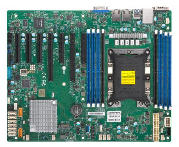 Super X11SPL-F, 1x LGA3647, 7x PCI-e, VGA, 2x 1GB/i210, 8x SATA3(C621)+R/M.2, IPMI,DDR4(1TB)
