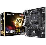 GIGABYTE GA-A320M-S2H Socket AM4/ AMD A320/ DDR4/ SATA3&USB3.1/ M.2/ A&GbE/ MicroATX Motherboard