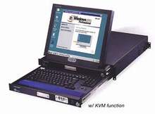 2U Rackmount 17" TFT LCD Monitor Keyboard Drawer