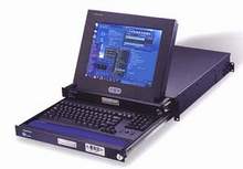 2U Rackmount 13.3" TFT LCD Monitor Keyboard Drawer