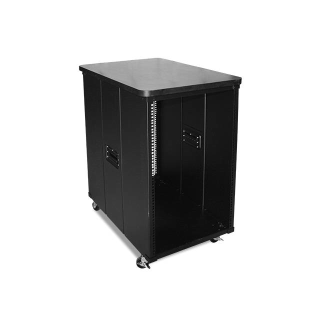 iStarUSA WD-460-WT 4U 600mm Depth Simple Server Rack w/ Wood Top (Black)