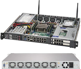 Super 1019D-FHN13TP,D-2146NT-8C/16T,Video,2x10G/SFP+,9x1G&2x10G/RJ45,2xHS Bay,IPMI,D4(512G),1U,350W