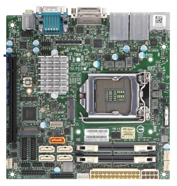 Super X11SCV-Q, i3/i5/i7(LGA1151), Video,HD Audio,2x GB/i210-AT+i219LM,5x SATA3+R(Q370),M.2,D4(32GB)